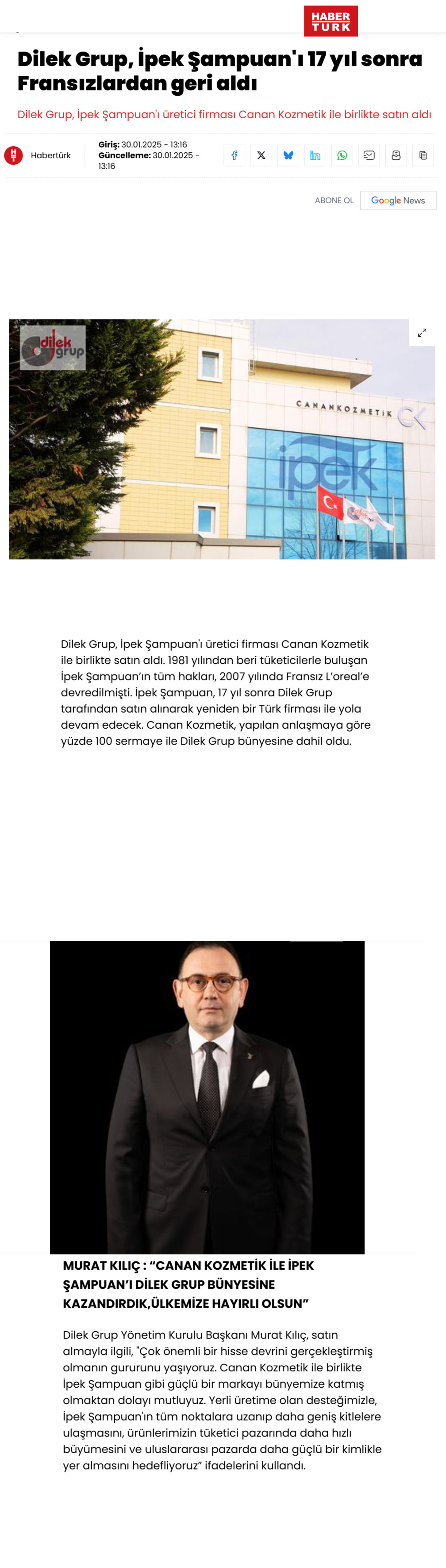 Habertürk Ocak 2025